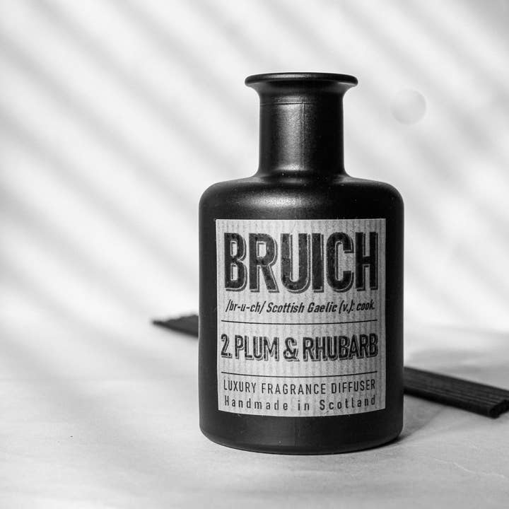 Bruich 2: Plum and Rhubarb Fragrance Diffuser for wholesale by Hamilton and Morris Candlemakers