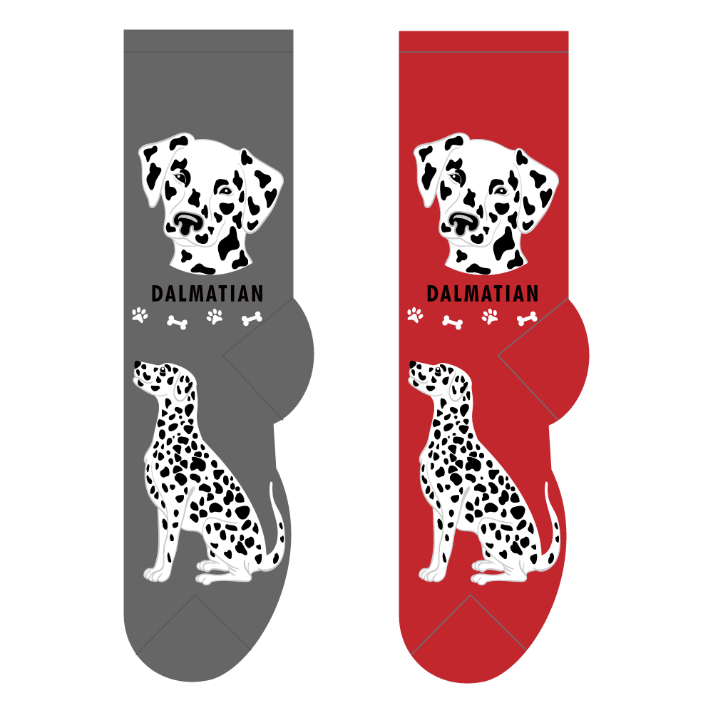 FOOZYS Fun Socks - Wholesale Socks - Women's - Dalmatian Socks0