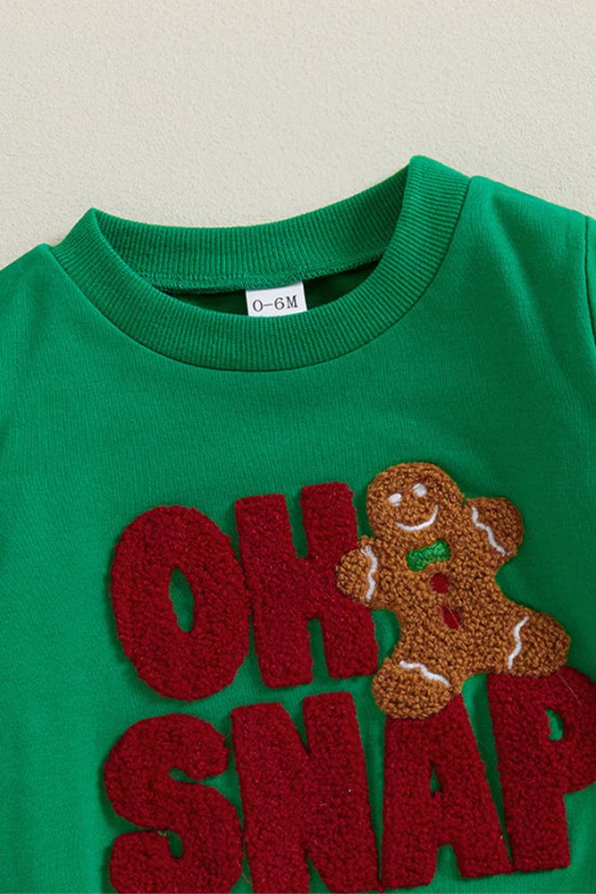 UNISHE – Großhandel Top- & Hosen-Set – Kinder – Zweiteiliges Weihnachtsset für Kinder BDR0526