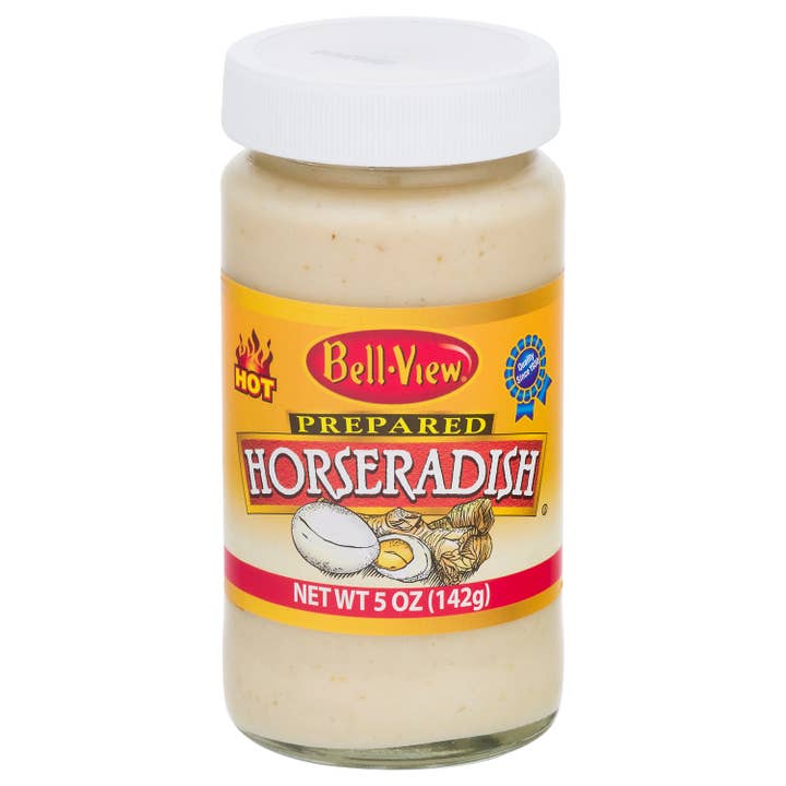 Prepared Hot Horseradish 12/5Oz. for wholesale by Bell-View Brand Foods