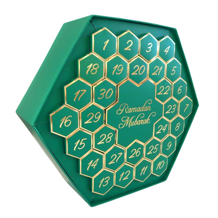Peacock Supplies - Wholesale Advent Calendar - Ramadan Honeycomb Countdown Calendar