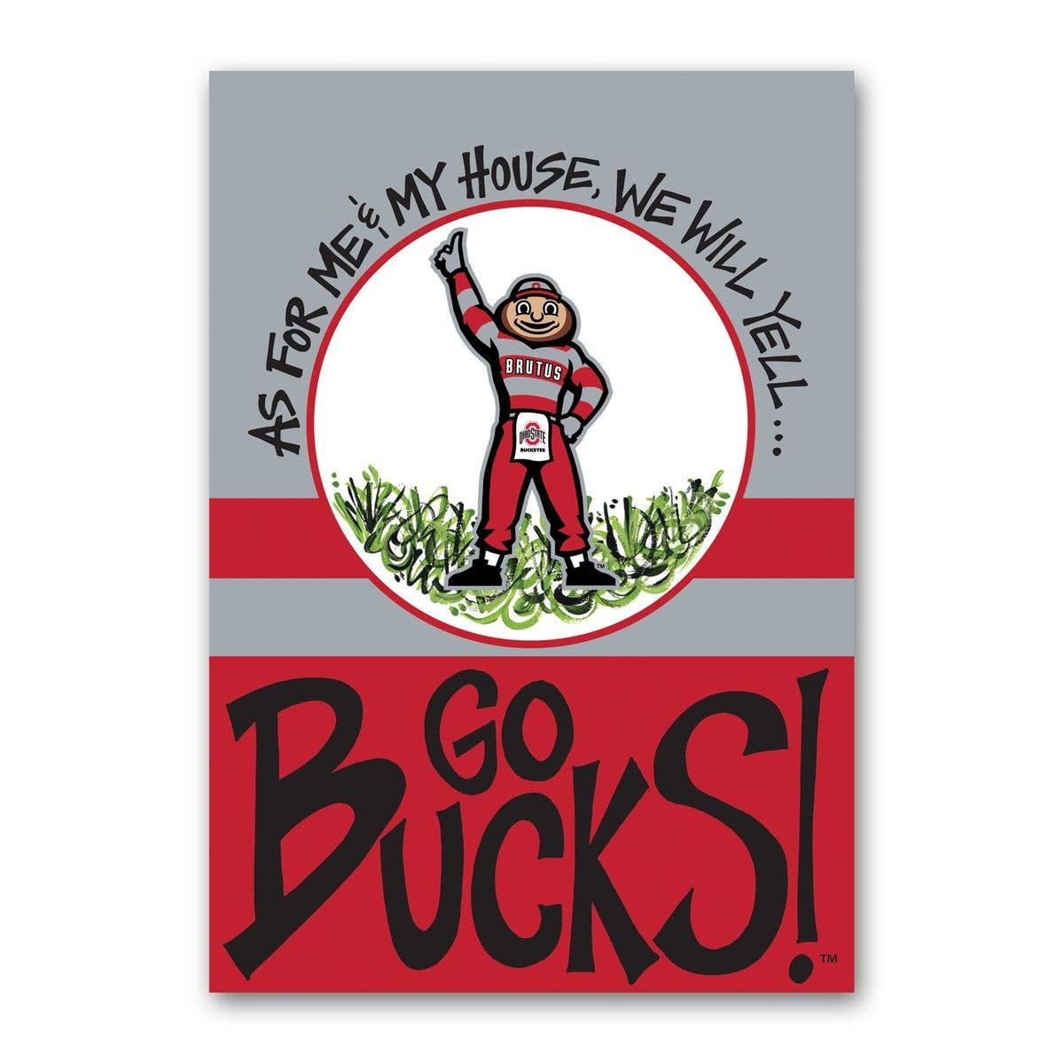 MAGNOLIA LANE - Wholesale Flag - Ohio State University Buckeyes House Flag0