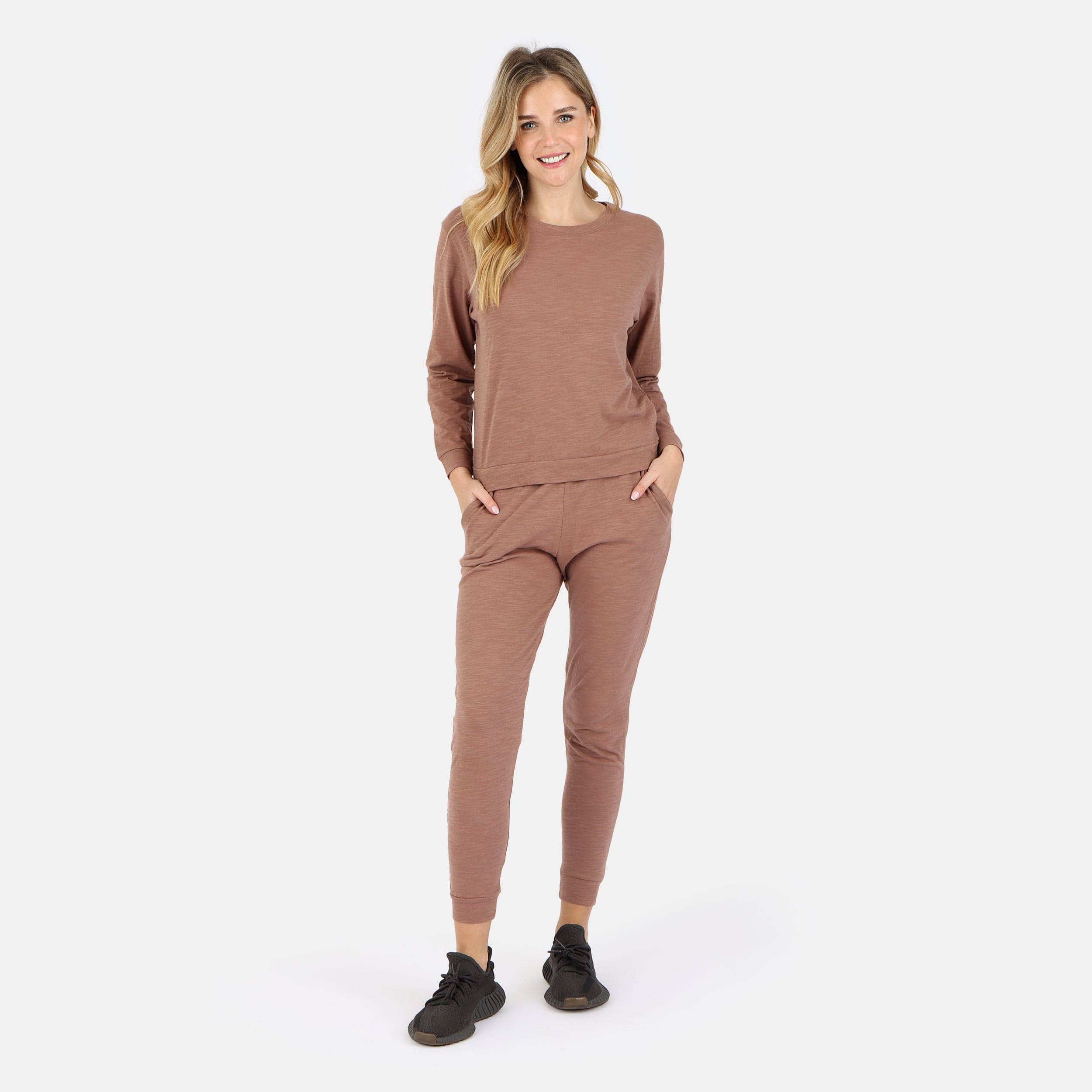 Lezat - Wholesale Athletic Sweatpants/Joggers - Women's - Tegan Organic Cotton Jogger Pant31