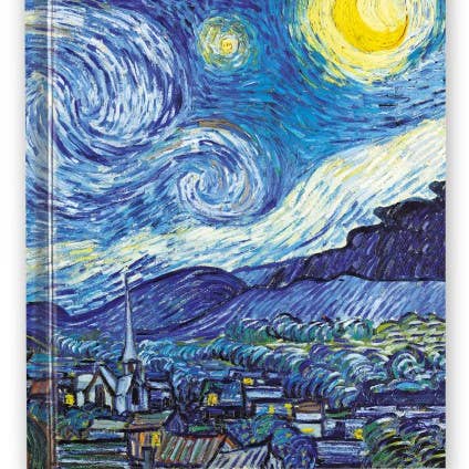 Texas Bookman - Vendita all'ingrosso Sketchbook/blocchi per schizzi - Quaderno da disegno di una notte stellata di Vincent Van Gogh