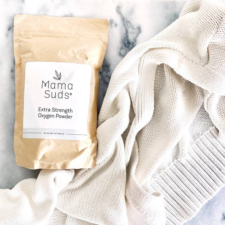 MamaSuds | Non-toxic Household Cleaners + Real Soap - Wholesale Laundry Detergent Powder/Pods - Extra Strength Oxygen Powder