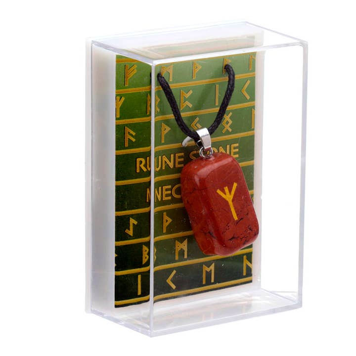 Puckator Ltd - Wholesale Spiritual Stone/Crystal - Rune Stone Pendant