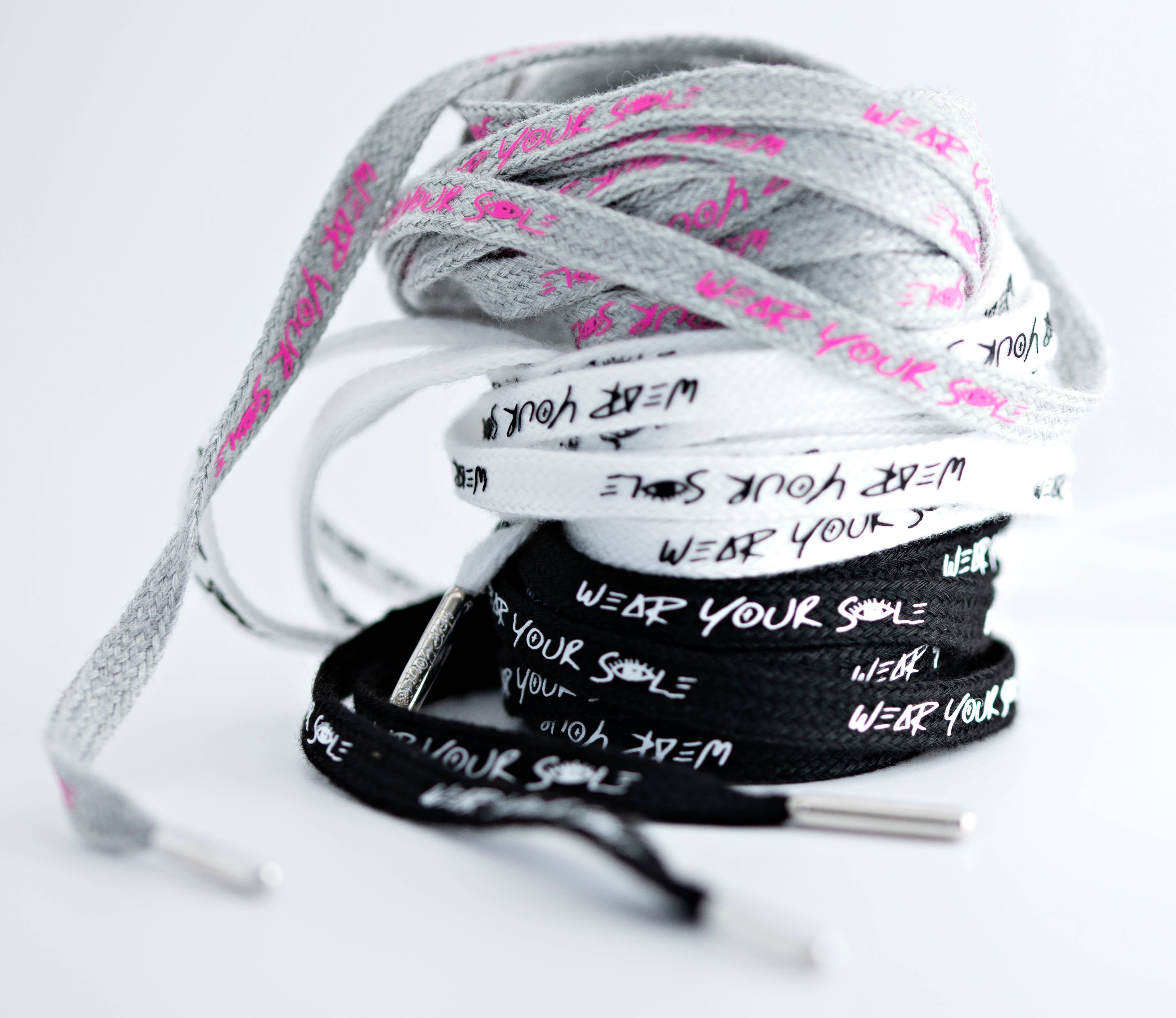 Wear Your Sole - Wholesale Shoelaces - Unisex - Logo KickStrands - Color2