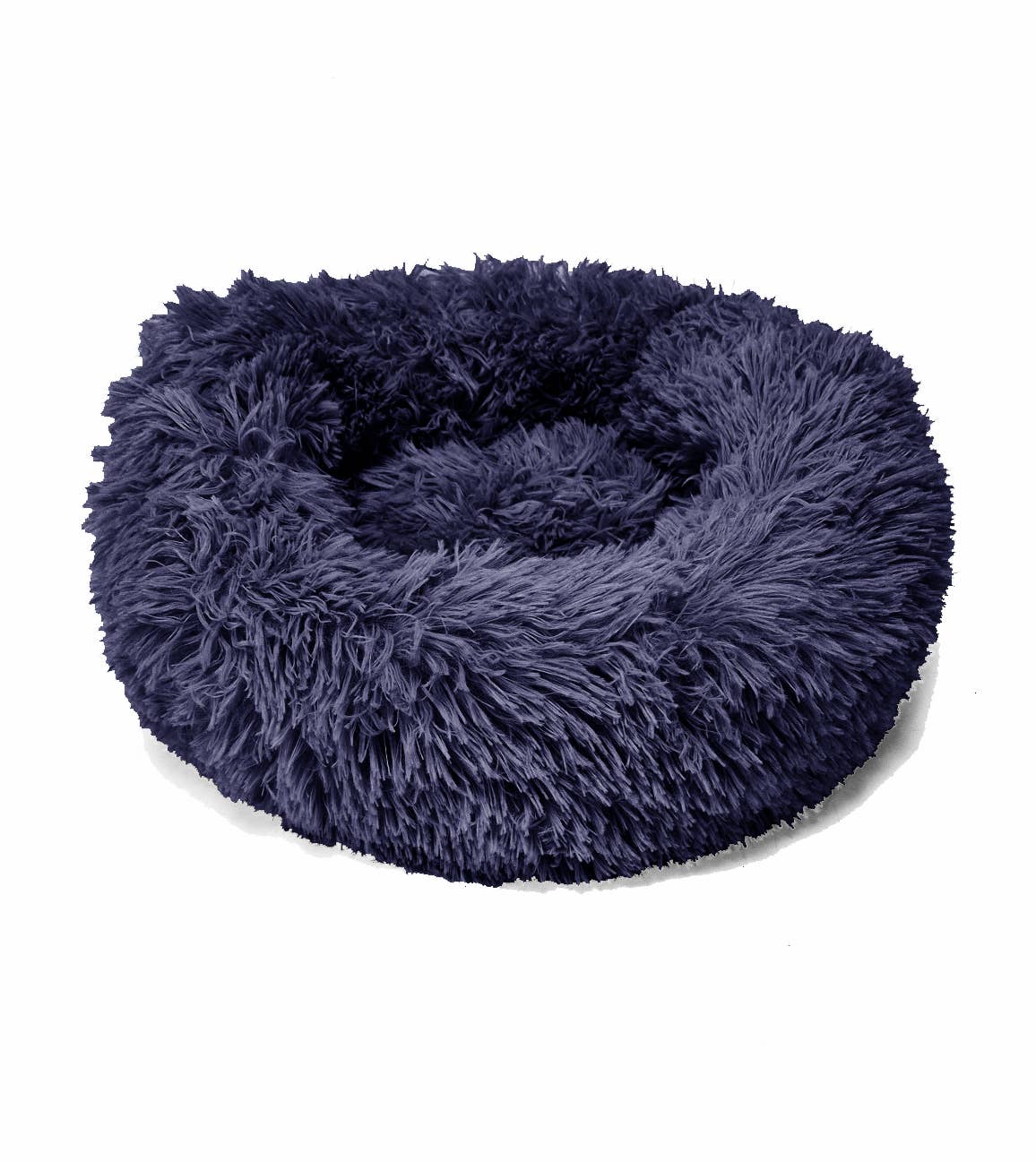 NHP International - Wholesale Pet Bed - Cat/Dog - Pet products - Dark blue fluffy donut dog baskets size XS