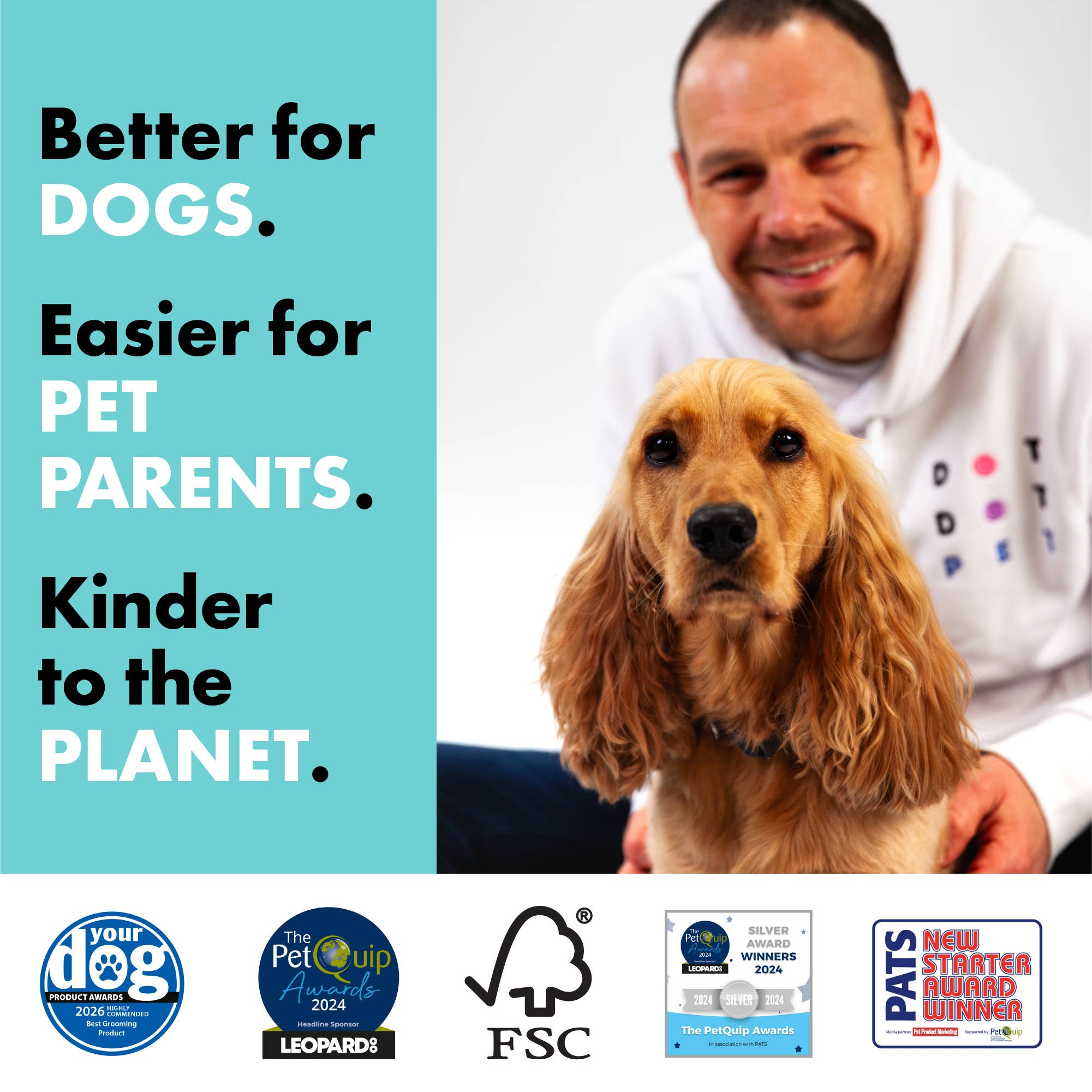 DotDotPet - Vente Serviette – chat et chien - Mini serviettes de séchage pour chien Eco – Serviettes jetables pour pattes et visage6