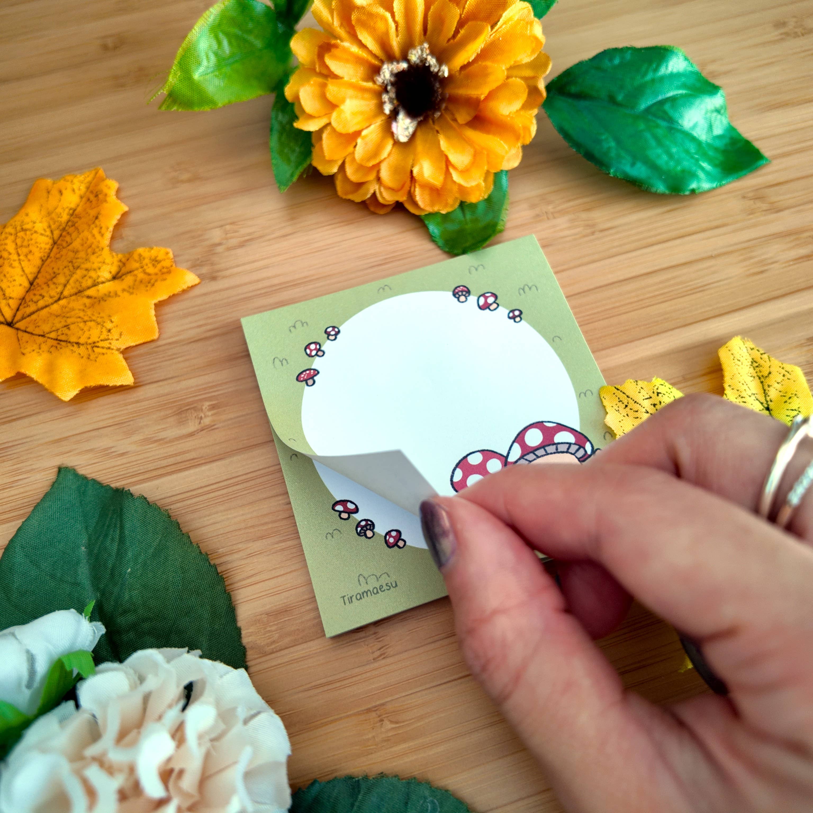 Tiramaesu - Wholesale Sticky Notes - Mushroom Buddies Sticky Notes1