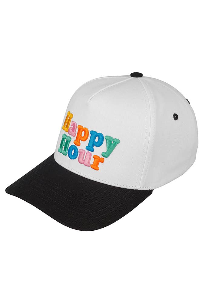 Hana - Vendita all'ingrosso Cappellino da camionista - Donna - C.C HAPPY HOUR Cappellino Trucker Ricamato3