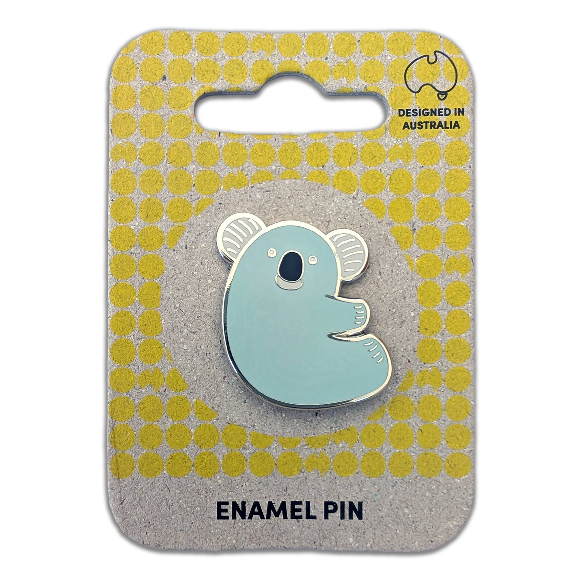 Bushpress - Wholesale Lapel Pin/Button - Koala enamel pin, blue1