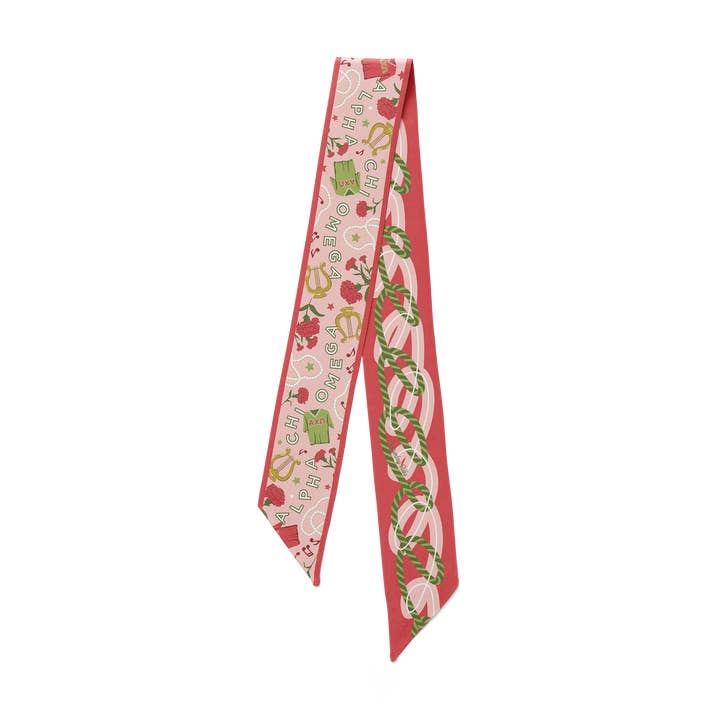 Alpha Chi Omega Skinny Scarf and other Purchase Wholesale chi omega. Free Returns & Net 60 Terms on Faire trending on Faire.