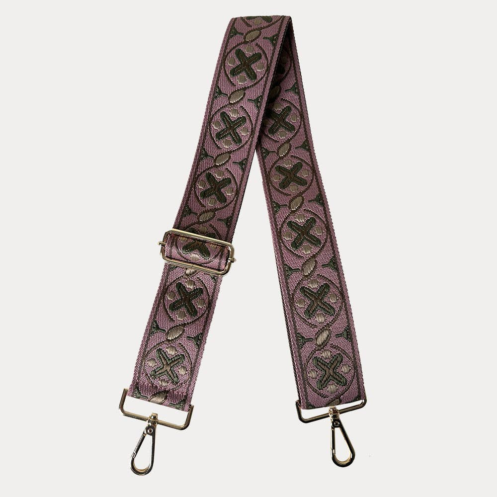 AHDORNED - Wholesale Bag Strap - Women's - 2" XO  Embroidered Bag Strap0