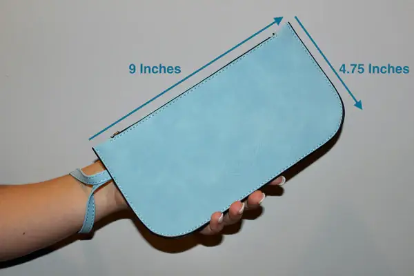 K. Carroll Accessories - Wholesale Wristlet - Faux Suede Vegan Leather Wristlet22