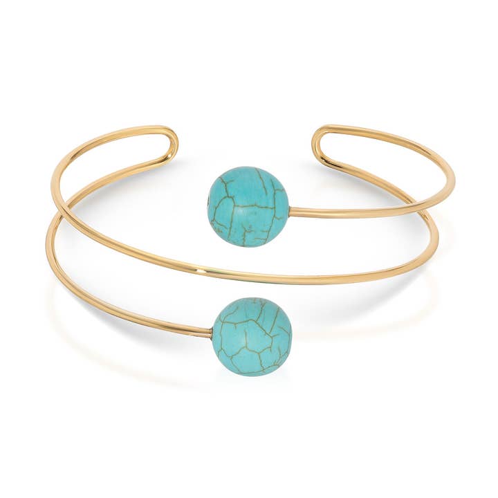 Summer Escape Turquoise Cuff and other Purchase Wholesale cuffie piscina. Free Returns & Net 60 Terms on Faire trending on Faire.