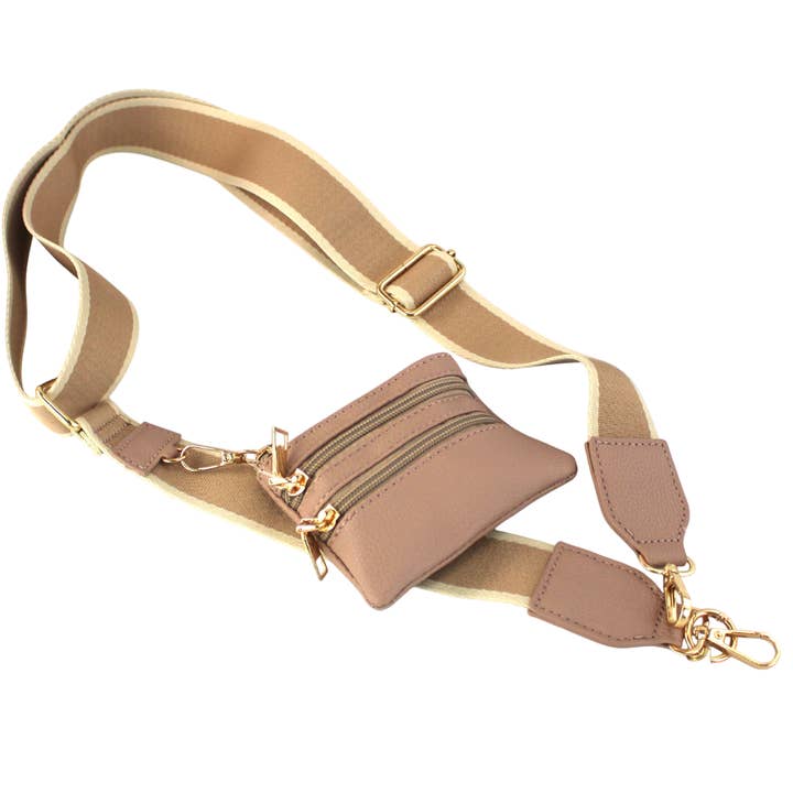 AR New York - Wholesale Crossbody Bag - Women's - C001 - Stripe Clip & Go Crossbody Strap with Pouch4