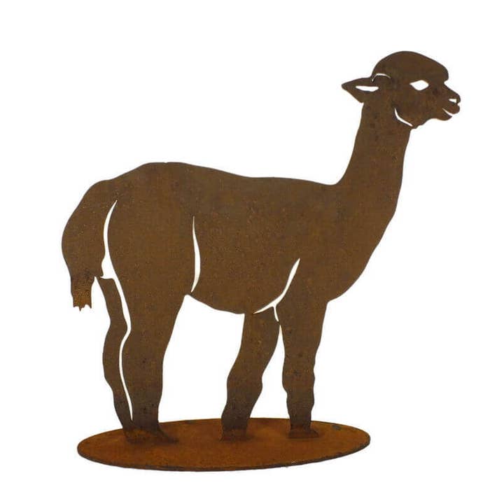 Alpaka-Ständer, mittelgroß, für den Garten für den Großhandel von Overwrought