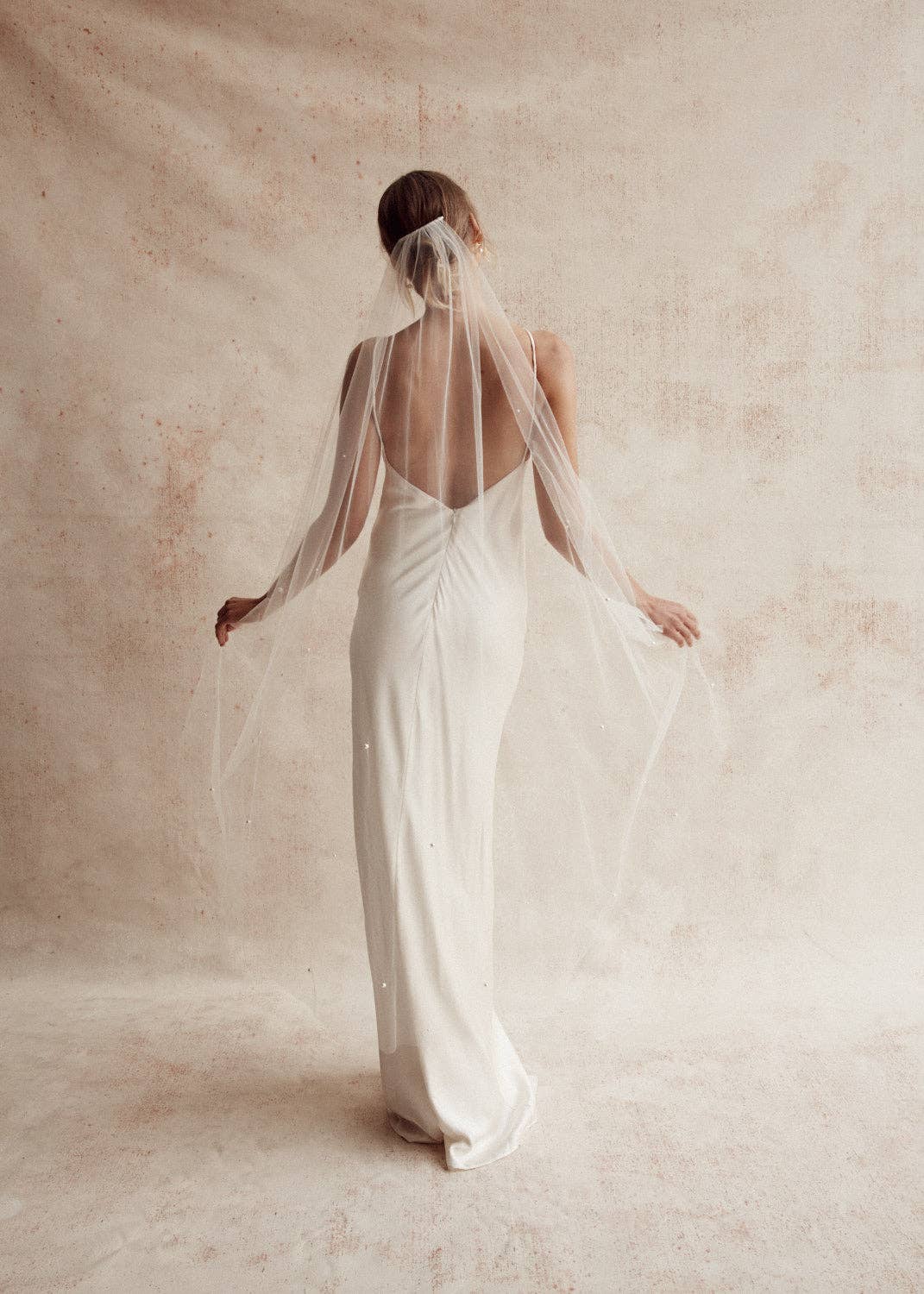 Dove Grey Accessories - Venta al por mayor Velo - Mujer - VELO JEMIMA PERLADO2