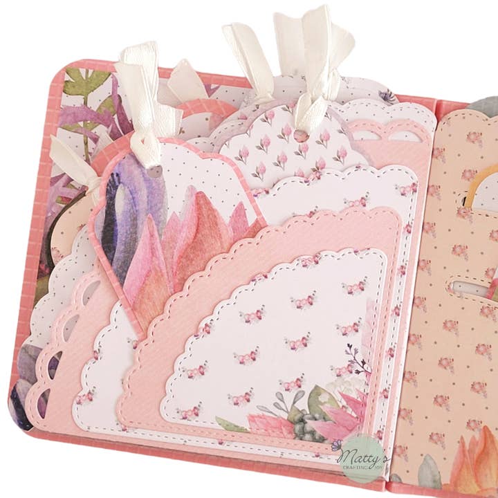 Matty's Crafting Joy – wholesale Scrapbook – Nesting Corner Pocket Dies, Set of 42