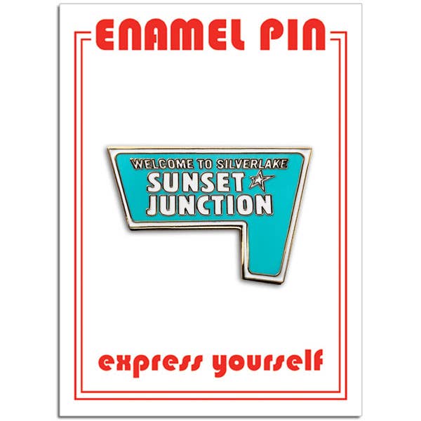 THE FOUND - Wholesale Lapel Pin/Button - Los Angeles Silverlake Sunset Junction Pin