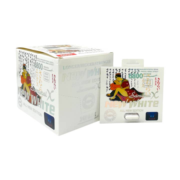 Samurai X Blanc Platine 24CT pour la vente par Herbal Honey