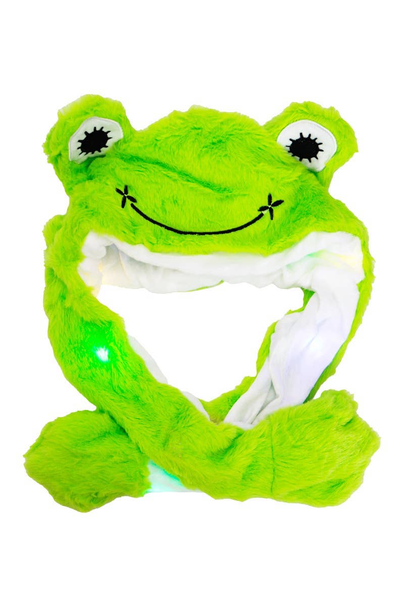 ASSORTED Animal Pals Led Light-up Ear Moving Fluffy Fur Hat for wholesale on Faire8