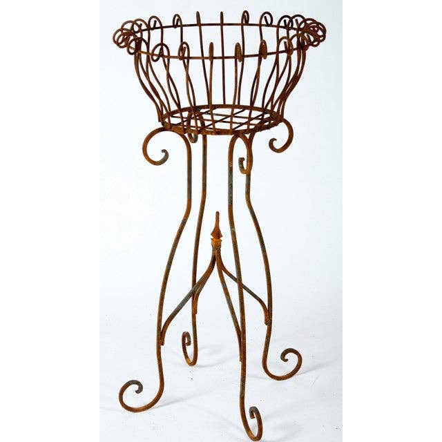 Garden Iron And More - Wholesale Plant Pot Stand - Large Parisian Flower Planter Plant Stand