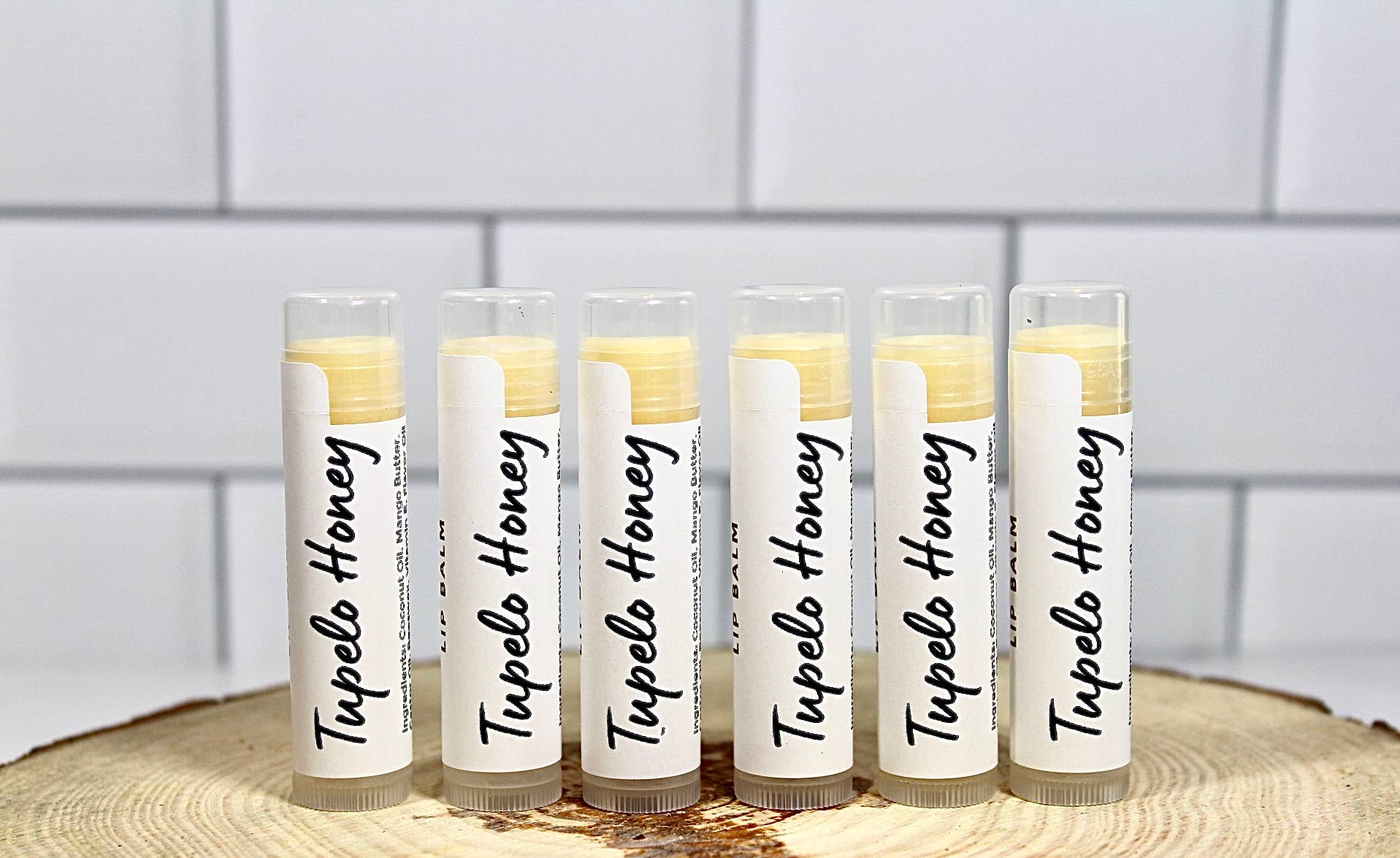 The Essential Oils Soapery - Wholesale Lip Balm - Tupelo Honey Lip Balm2