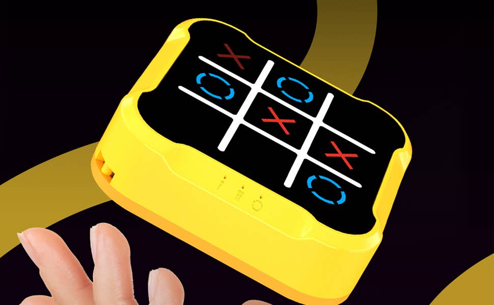 VIGOR - Venta al por mayor Juego de ingenio - Niños - Juego de Tic Tac Toe 4 en 1 - Consola educativa portátil7