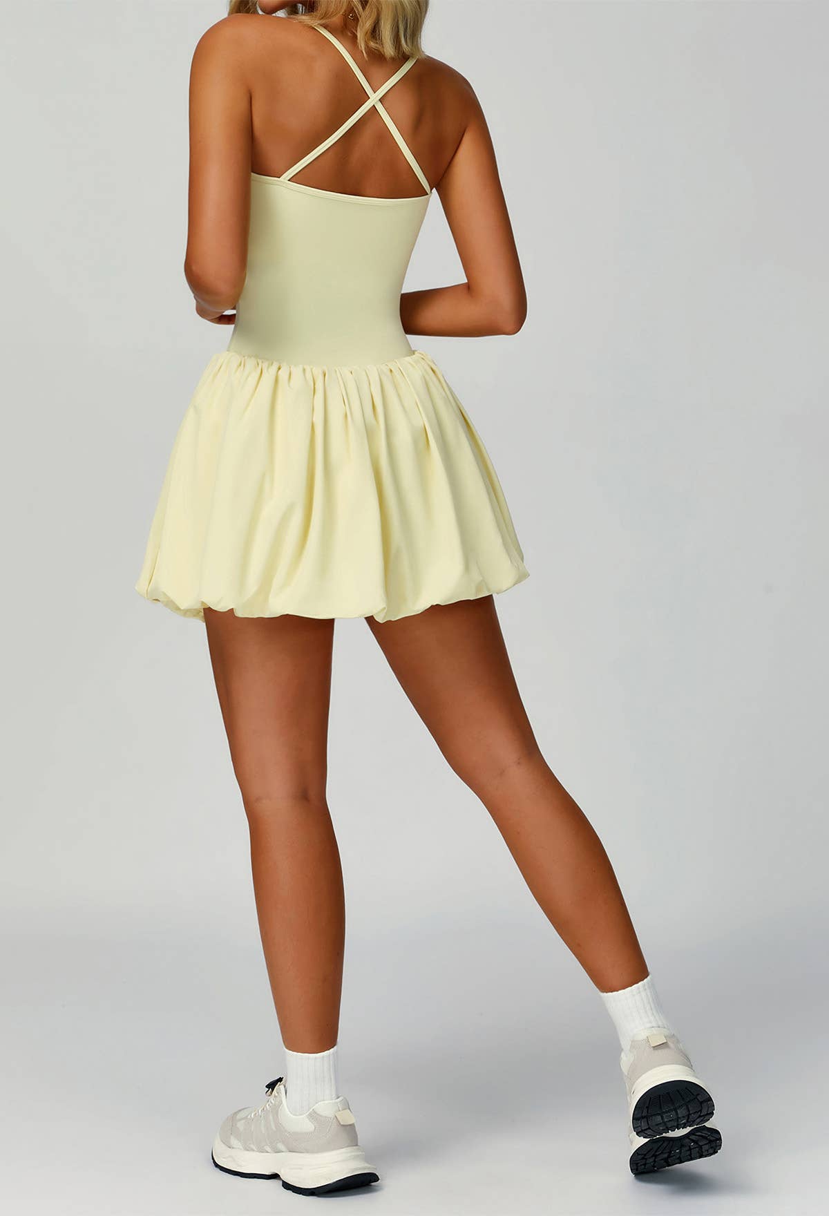 Crave by FW – wholesale Athletic dress – Women′s – Cross Back Tennis Dresses with Short and Pocket27