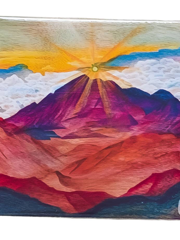 Haleakalā Magnet for wholesale by B. Miyo Art