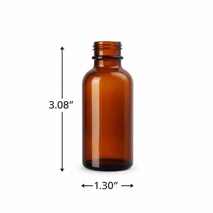Herbal Love Creations- Luxury Bath and Body - Wholesale Beard Styling Product - Unlabeled 1oz Beard Oil Bottle- Label and Resell As Your Own2