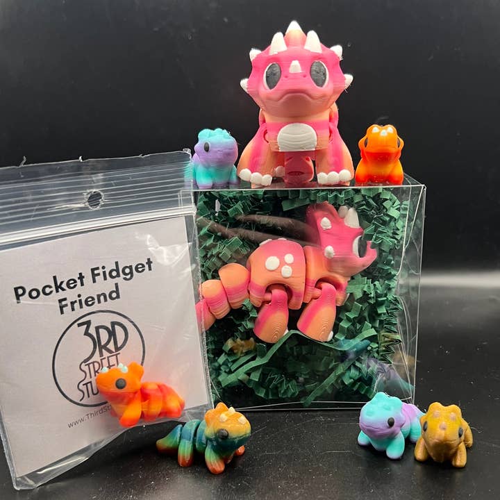 Third St. Studio - Wholesale Fidget Toy - Kids - Triceratops15