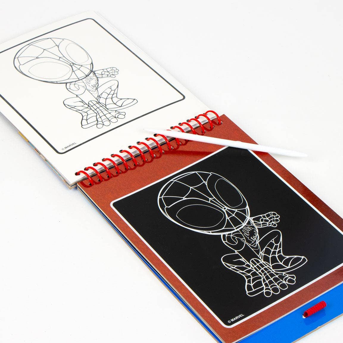 Mastoys, S.L. - Wholesale Stationery/Notecard Set - SCRATCH BOOK STATIONERY SET SPIDEY - 27000018021