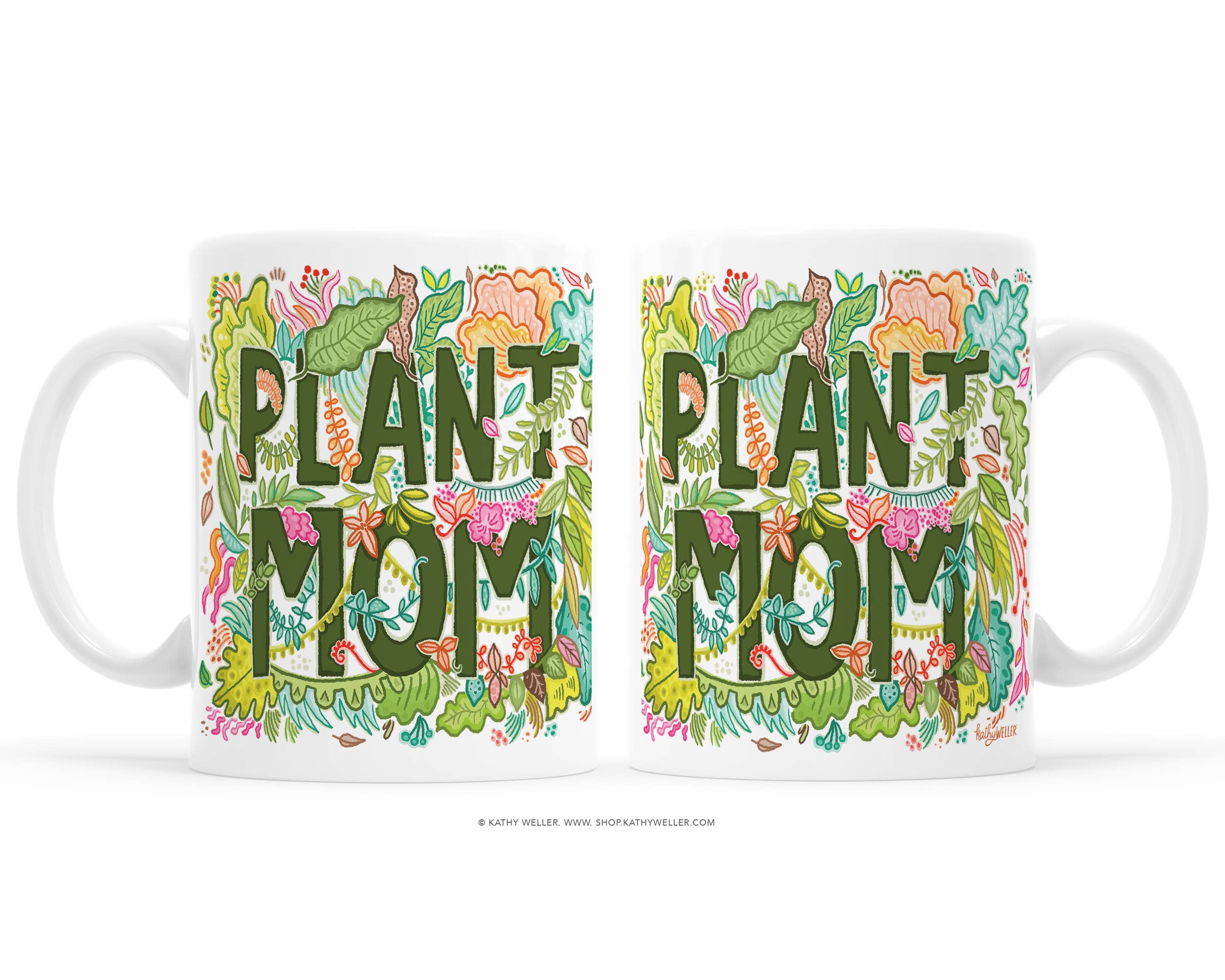 Kathy Weller Art+Ideas - Wholesale Coffee Mug - Plant Dad Mug10