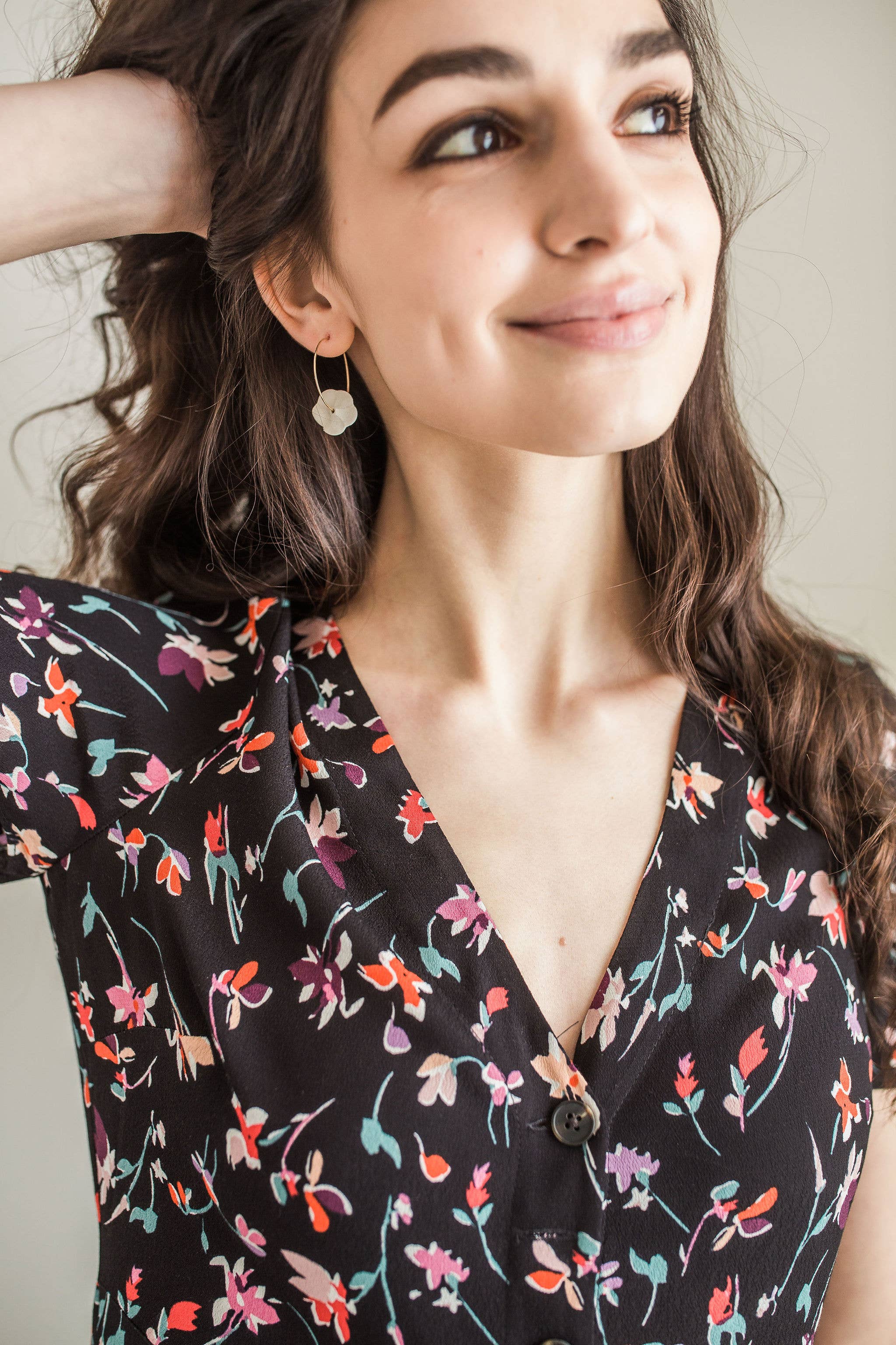 Jenna Vanden Brink Ceramics - Vendita all'ingrosso Orecchini a cerchio - Cerchi per fiori10