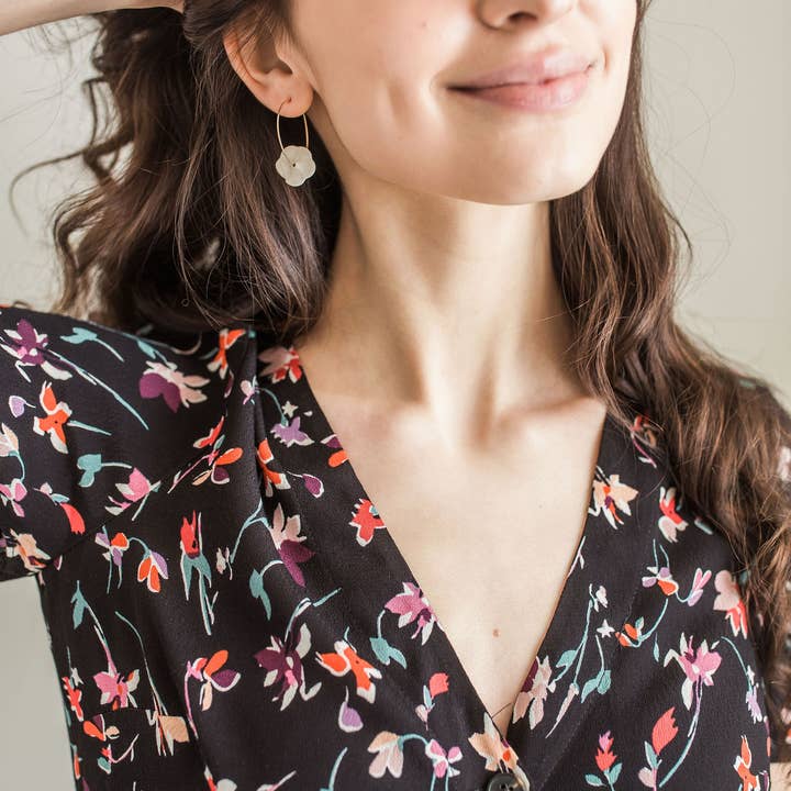 Jenna Vanden Brink Ceramics - Vendita all'ingrosso Orecchini a cerchio - Cerchi per fiori10