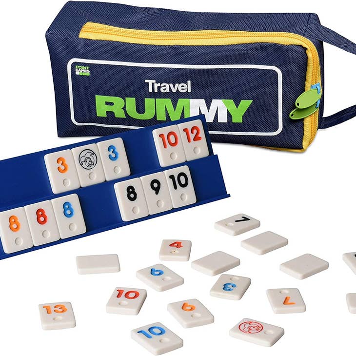 Wholesale Point Games: Mini Travel Rummy Game Set with 106 Tiles for ...