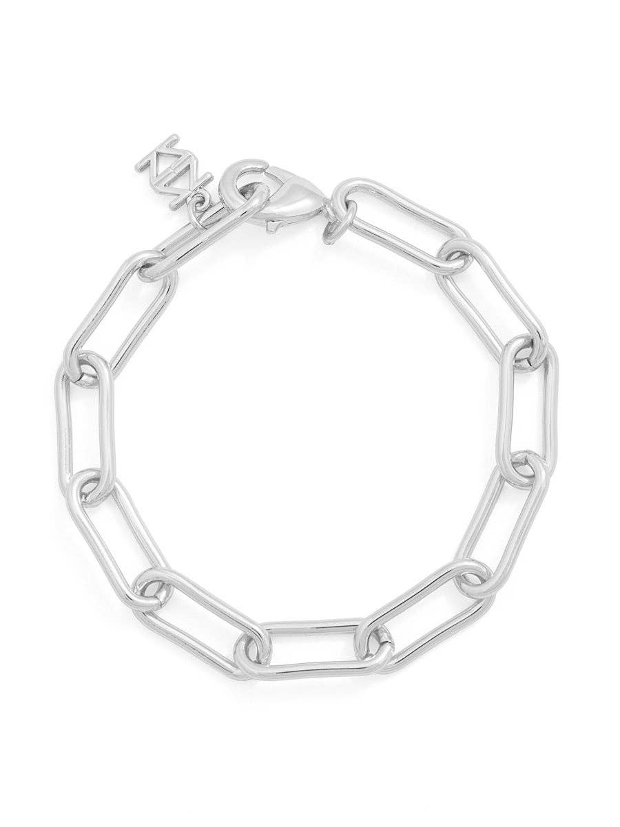 ZENZII Jewelry – Pulseira de elo e corrente por atacado – Pulseira de corrente de clipe de papel pequeno3