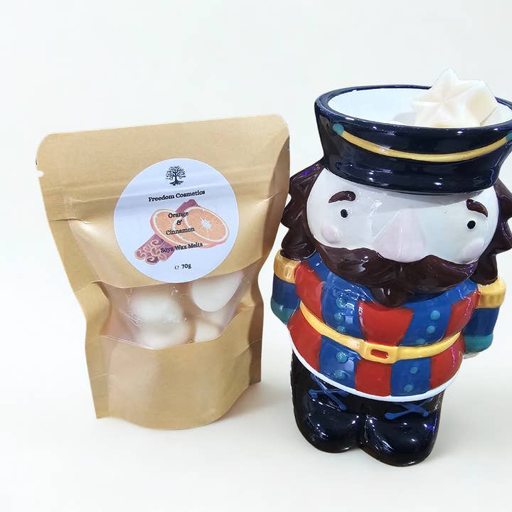 Cinnamon and Orange Wax Melts – Cozy Festive Vibes for wholesale by Freedom Cosmetics