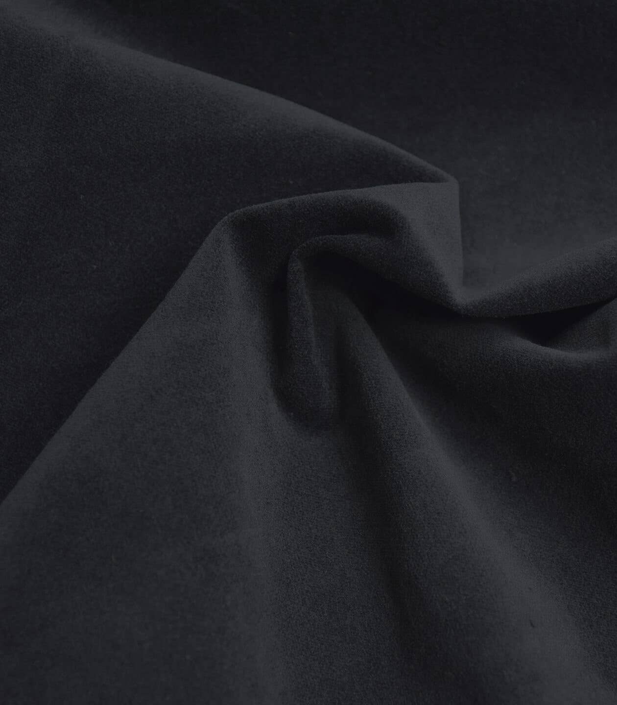 COUSETTE - Vendita all'ingrosso Tessuto - Tessuto Velvet - Notte Nera0