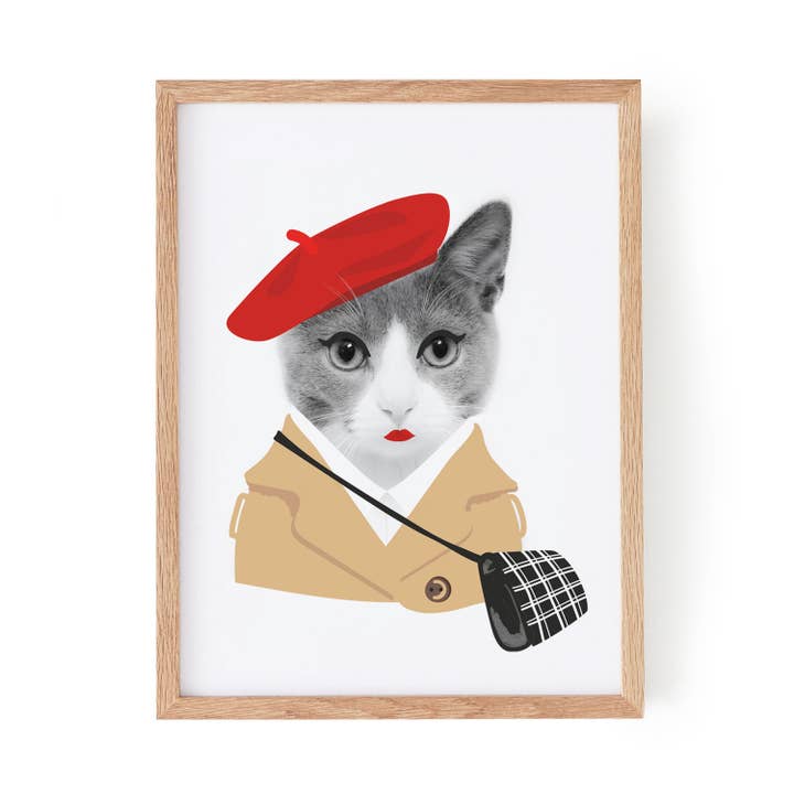 Plakat Cathy Cat for engroshandel hos Mira Mito