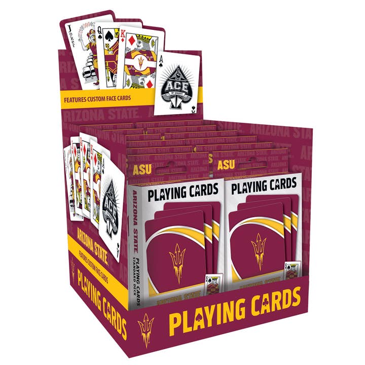 Masterpieces Puzzles - Wholesale Playing Cards - Arizona State Sun Devils Playing Cards3