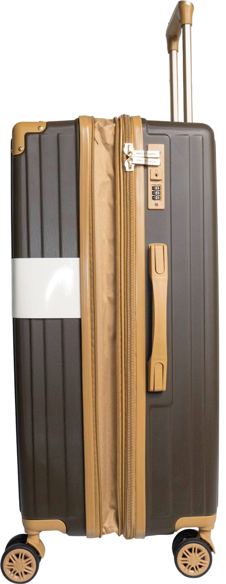 092-OLIVIN Max Studio The Edin ABS 3-delars hårda resväskeset för wholesale på Faire3