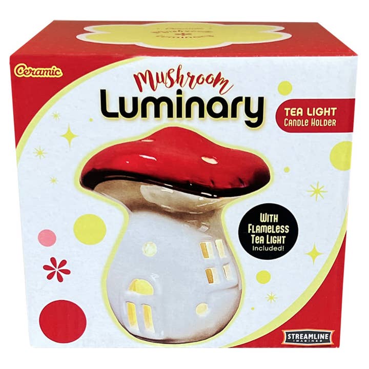 Streamline - Wholesale Decorative tabletop object - Mushroom Luminary6
