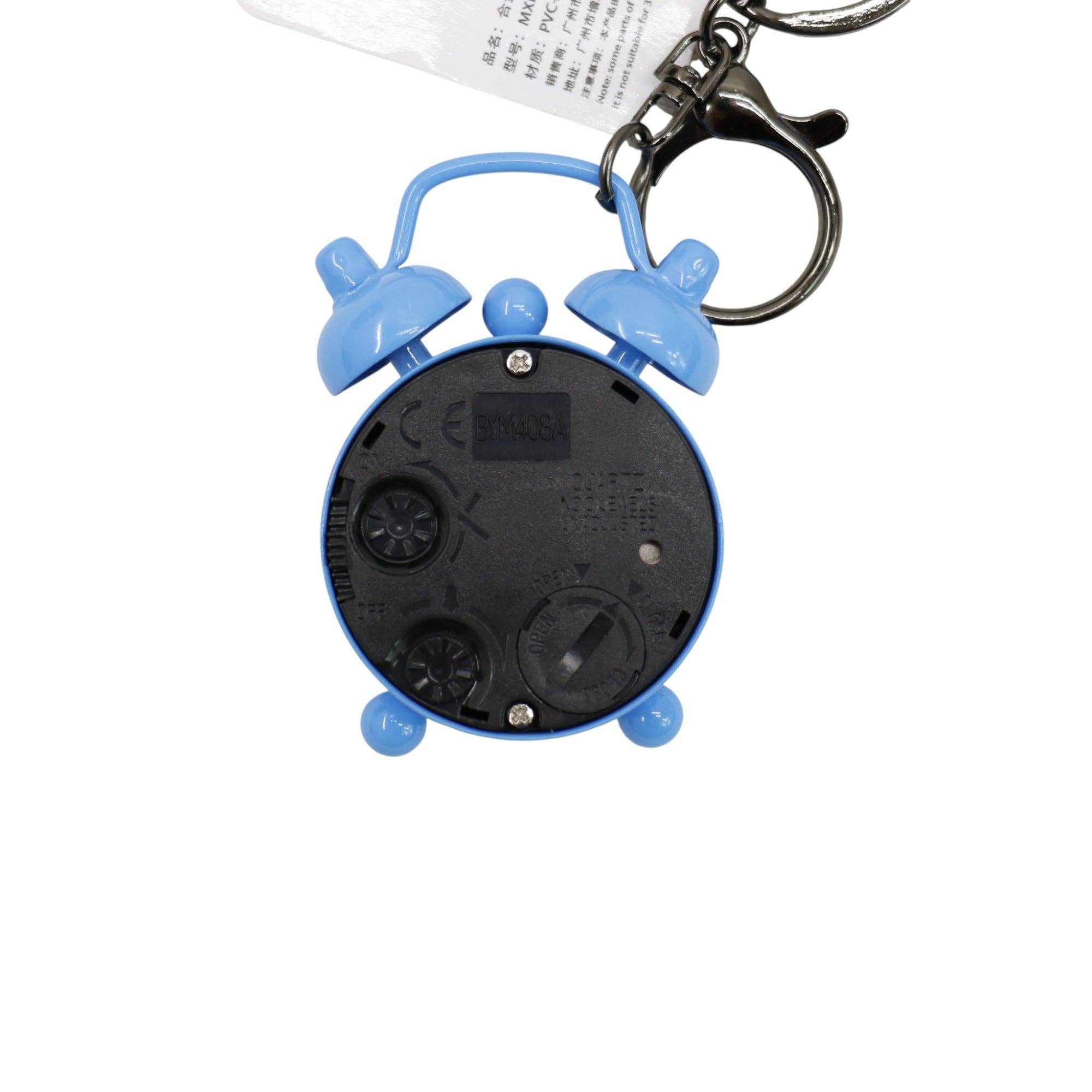 ASSORTED Cute Mini Alarm Clock Key Chain KC2830-53 (12PC) for wholesale on Faire21