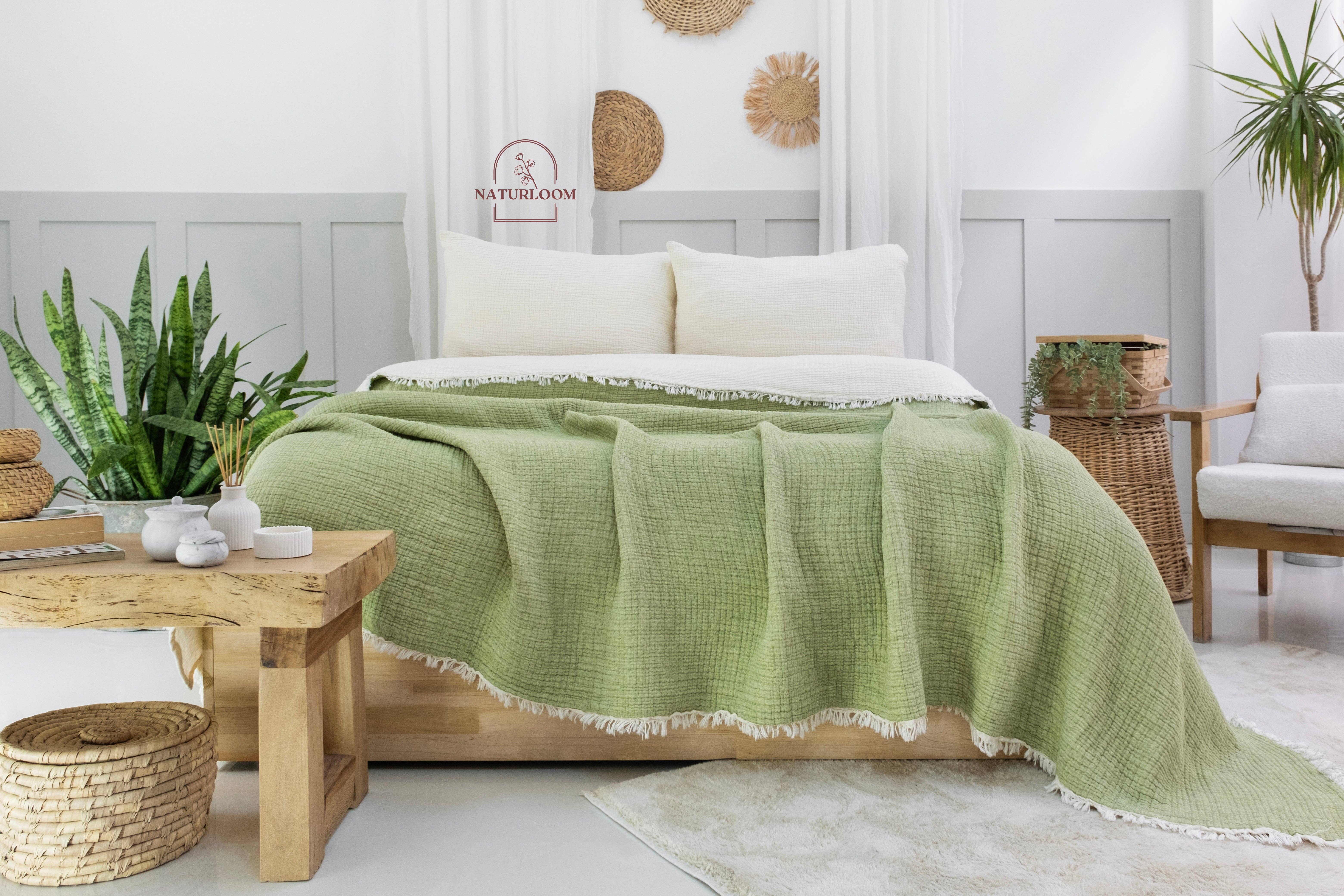 Naturloom - Wholesale Quilt - 6 Layer Organic GOTS Certified Muslin Quilt - Natural Comfort, Breathable & Cozy Year Round2