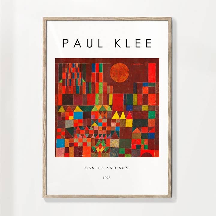 Artesta - Vente Poster - Exposition Château et Soleil Blanc - Paul Klee 5