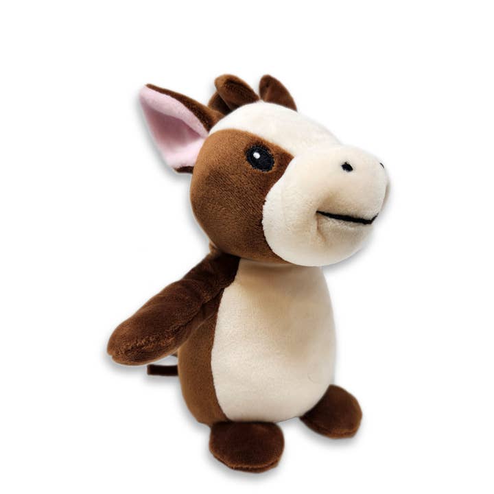 The RGU Group - Wholesale Stuffed/Plush Toy - Kids & Baby - Squishy Brown Horse Plush Animal Sitting 6" Tall
